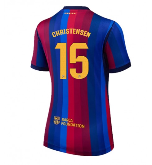 Barcelona Andreas Christensen #15 Hjemmedrakt Dame 2026-27 Korte ermer Barcelona Andreas Christensen #15 Hjemmedrakt Dame 2026-27 Korte ermer